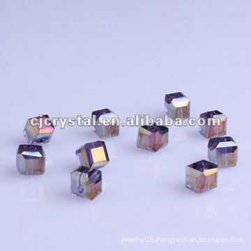 High Quality Cube Glass Beads